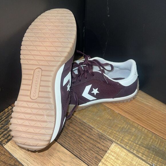 New Women’s Converse Run Star Trainer Lifestyle Sneakers Ox Burgundy A13360C - Picture 5 of 8